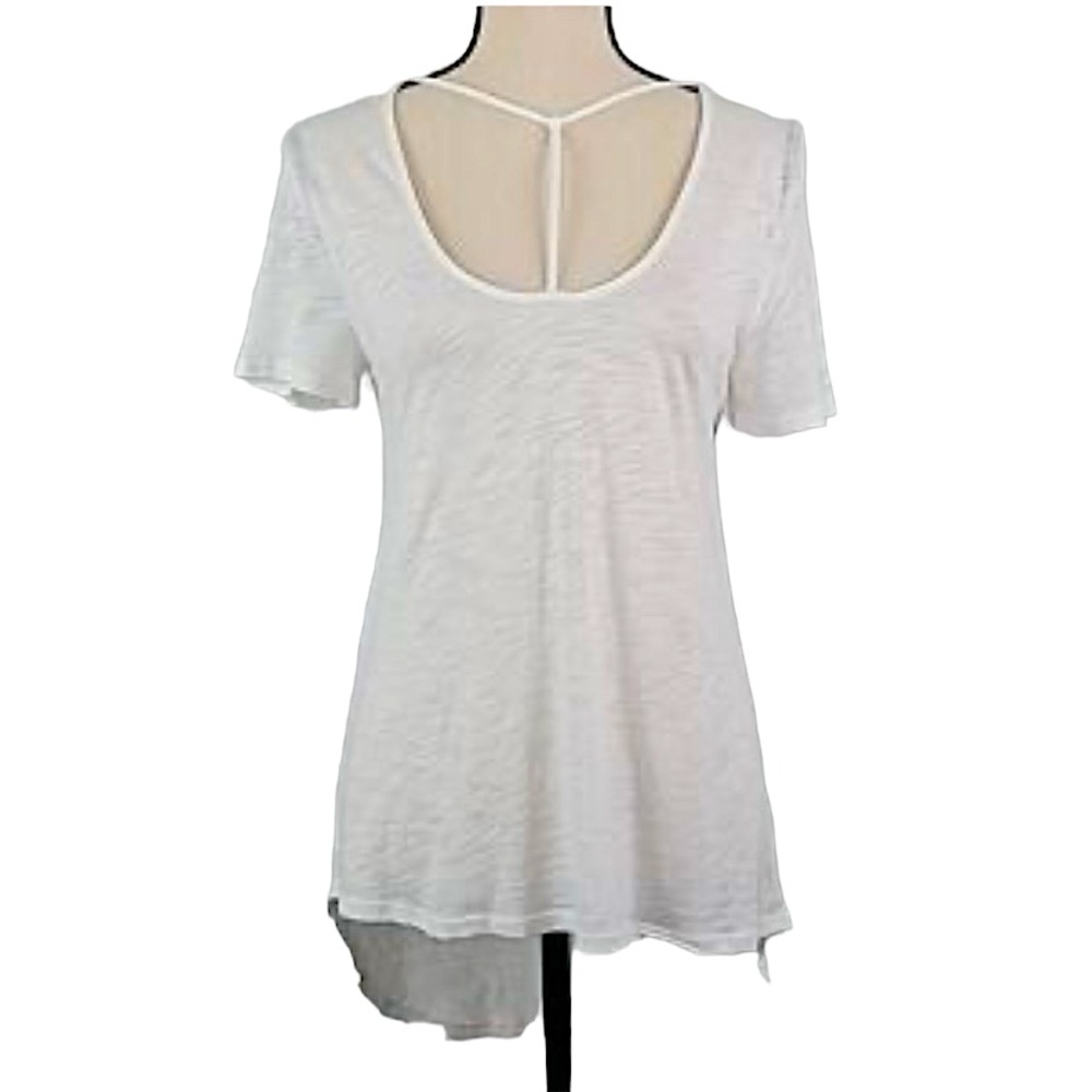 BP white scoop neck tee